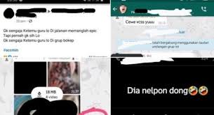 Tempelkan tautan ke grup2 / orang2 yang mau anda undang. Viral Siswa Bertemu Gurunya Di Grup Wa Video Dewasa Panen Kecaman