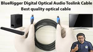 We cover several digital audio cables such as optical for optical digital audio cable from tv to receiver can function if your tv and the av have the whether you are using optical audio cable types or usb one, make sure the end result is of good quality. Hindi Bluerigger Digital Optical Audio Toslink Cable Review Best Quality Optical Cable Youtube