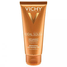 Gelcrème hydratant autobronzant autobronzant à l\'extrait de mangue efficace par nature ce soin autobronzant procure un hâle doré. Vichy Ideal Soleil Lait Hydratant Autobronzant Visage Et Corps 100 Ml