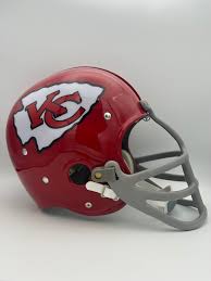 RK Vintage Style Kansas City Chiefs Football Helmet Ed Budde Super Bow