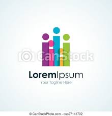Ready to be used in web design, mobile apps and presentations. Family Group Colorful Icon Simple Elements Logo Canstock