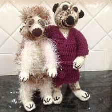 Crochet Meerkat Sergei And Aleksandr From Compare The Meerkat Aleksandr Meerkat Pattern For Sale On Ebay Com Au Crochet Toys Crochet Amigurumi Crochet