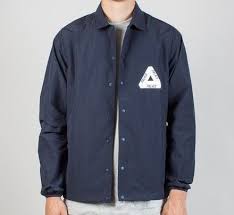 Palace Tech Coach Jacket Navy Coach Jacket Jackets Mens Street Style