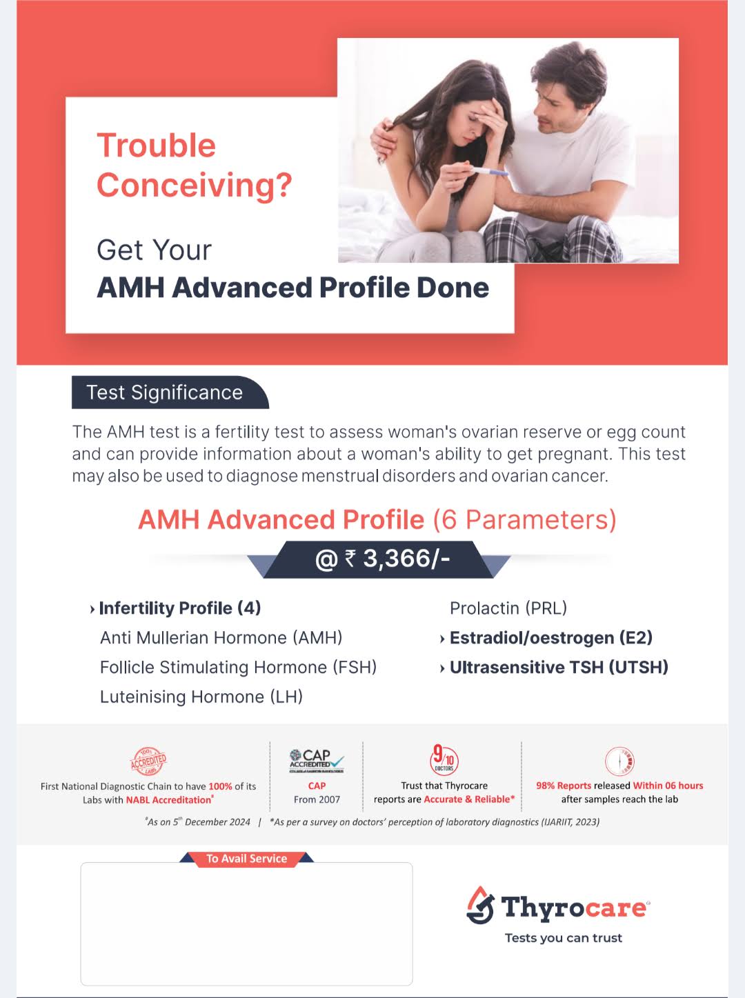 AMH Advance Profile Test product image