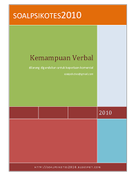 Check spelling or type a new query. Pdf Psikotes Kemampuan Verbal Enggar Erl Academia Edu