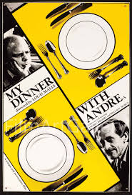 My Dinner with Andre Movie Poster 1982 British Double Crown (20x30)