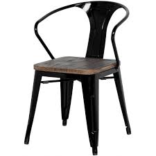This product belongs to home , and you can find similar products at all categories , furniture , home furniture , dining room furniture , dining chairs. Metropolis Metal Arm Chair Wood Seat