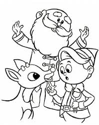 Kids Coloring Net Rudolph Coloring Pages Santa Coloring Pages Christmas Coloring Sheets