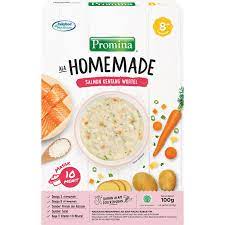 Moms bisa memperkenalkan bubur saring di usia ini. Promina Bubur Bayi Homemade Salmon Kentang Wortel 100gr Lazada Indonesia
