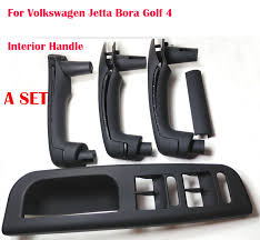 A Set 8pcs Black Inner Door Handle For Volkswagen Jetta Bora Golf 4 Interior Handle For Vw Handle Inner Armrest Free Shipping Interior Handle Door Handleinner Door Handle Aliexpress