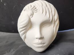 Ceramic Masks Ready to Paint