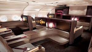 The qatar first class seat. Arabian Aerospace Itb Berlin 2014 Qatar Airways Debuts A380 First Class Cabin