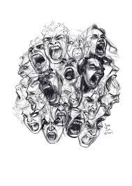 Sketchdump How To Draw Screaming Faces Video By Javicandraw On Deviantart Scream Art Art Drawings Art How to symmetrical draw eyes. sketchdump how to draw screaming