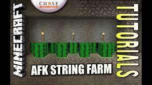 Take control of the mayhem with a mob farm in minecraft: Minecraft Ps4 Afk String Farm How To Tutorial Ps3 Xbox Youtube