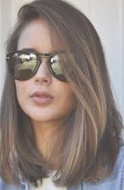 23+ Trendy hair cuts ideas shoulder length straight #hair