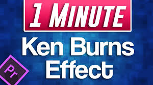 How To Do Ken Burns Effect Premiere Pro 2020 Youtube