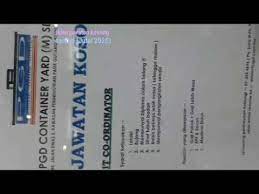 Dapatkan kerja dan jawatan kosong kerajaan dan swasta seluruh negeri di malaysia yang menawarkan gaji tinggi dan lumayaan dan terbaik. Iklan Jawatan Kosong Di Pasir Gudang Johor 2020 Youtube