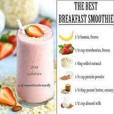 However, some may find it hard to sustain themselves on a liquid breakfast or simply prefer to also incorporate chewing into the. The Best Breakfast Smoothie Plan Healthy Breakfast Smoothies Fruit Smoothie Recipes Healthy Best Breakfast Smoothies