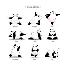 Pin By Lamaga On Frases 4 Yoga Drawing Panda Illustration Yoga Illustration
