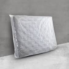 Extra Thick Mattress Storage Bag For Moving And Storing A Clear 4 Mil Plastic Protects Bedding And Furniture From Mois Bag Storage Mattress Storage Mattress