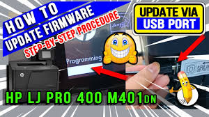 Laserjet pro m402d usb driver : How To Update Firmware Step By Step Procedure Hp Laserjet Pro 400 M401dn Youtube