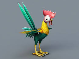 Cute Cartoon Rooster 3d Model Cartoon Rooster Cute Cartoon Cartoon