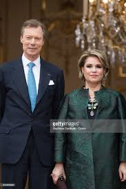 Official Visit Of Grand Duc Henri Of Luxembourg And Grande Duchesse Maria Teresa Of Luxembourg Day Three Photos And Premium High Res Pictures Luxembourg Royal Fashion Maria Theresa