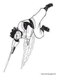 Maybe you would like to learn more about one of these? Big Hero 6 Movie Wasabi Wearing His Powerful Armor Coloring Pages Printable