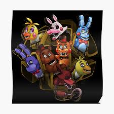 Необычная ночь игра 7 ночей с клоуном игра 1 ночь с флампи 2 игра 5 ночей с кенди игра 5 ночей с фредди 1 игра фнаф. Fnaf 2 Posters Redbubble