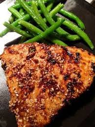Asian Sesame Broiled Tuna Steak Recipe Recipe Grilled Tuna Steaks Recipes Grilled Tuna Steaks Grilled Tuna