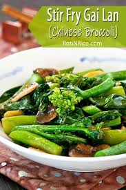 Stir Fry Gai Lan Chinese Broccoli Recipe Chinese Broccoli Recipe Asian Vegetables Gai Lan