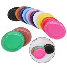 Maybe you would like to learn more about one of these? 10pcs Lot Multi Colored Disk Disposable Plates Cake Paper Pan Diy Decoration For Kids Birthday Party Wedding Tableware Supply Disposable Party Tableware Aliexpress
