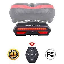 Findanor Ultra Bright Led Bike Tail Light With Turn Signals Wireless Remote Control Bicycle Tail Light Safety B Bike Tail Light Usb Rechargeable Warning Lights
