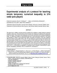 Comprehensive reviews employing both qualitative and quantitative methods are … Jhse On Twitter Experimental Analysis Of A Protocol For Teaching Simple Temporary Numerical Inequality In U14 Water Polo Players Francisco Manuel Argudo Iturriaga Pablo Jose Borges Hernandez Encarnacion Ruiz Lara Jaime Prieto Bermejo Https T Co
