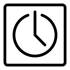 Clock Watch Time Hour Deadline Timer Business Vector Symbol Icon Minute Design Concept Illustration Speed Sign Digit Clock Icon Free Icons Icon