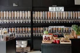 Unpackaged Grocery Cafe By Multistorey London 07 Grocery Store Design Supermarket Design Store Design