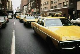 Nyc 1972 Taxi Cab Yellow Taxi Cab Yellow Taxi