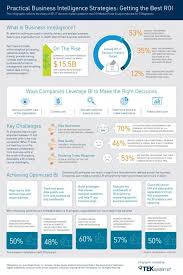 Practical Business Intelligence Strategies Getting The Best Roi Infographic Business Intelligence Business Intelligence Dashboard Business Infographic