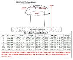Mens T Shirt Sizes In Inches Rldm