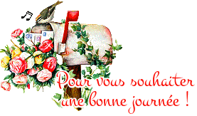 gif anim�,BONNE JOURNEE,blinkie - DKA decoKlane