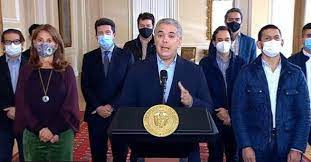 El presidente de la república, iván duque márquez anunció el retiro del proyecto de reforma tributaria con el propósito de buscar presentar otro que tenga una aseguró que la reforma no es un capricho de su parte, sino por la necesidad de cubrir el hueco fiscal producido por la pandemia. Yrtsps6sdklpam