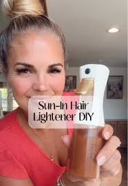 Making Diy Hair Lightener for The Sun