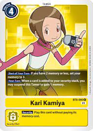 Kari Kamiya - New Awakening - Digimon Card Game