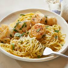 Chinese angel hair singapore style stir fried angel hair in curry sauce with shrimp and pork. Savory Sea Scallops And Angel Hair Pasta Recipe Allrecipes