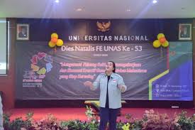 Universitas udayana yang dikenal sebagai dies natalis. Dies Natalis Fakultas Ekonomi Ke 53 Universitas Nasional