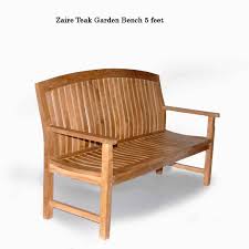 Buy teak garden furniture at great prices. 5 Feet Zaire Teak Wood Park Bench Teak Patio Furniture Teak Outdoor Furniture Teak Garden Furniture