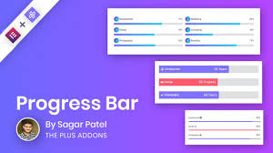 Create Amazing Progress Bar And Pie Chart Using The Plus Addons For Elementor