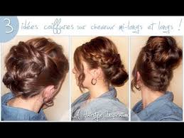 Bienvenue.la page idée de coiffure ♥ vous propose des idées de coiffure parfois des photos crées. 3 Idees Coiffures Sur Cheveux Mi Longs Et Longs L A Hairstyle Inspiration Youtube