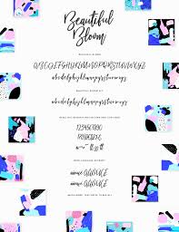 We hope the doctors would get inspired by her handwriting. Beautiful Bloom Free Brush Font On Behance