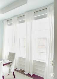Black And White Striped Curtains Ikea Ikea Ritva Drapes The Best Inexpensive White Curtains Curtains Living Room Dining Room Windows Living Room Windows